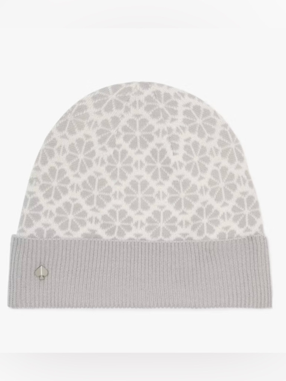 Kate Spade. Spade Flower Cashmere
Scarf and Spade Flower Cuff Beanie Set.  NWT! - Picture 7 of 12